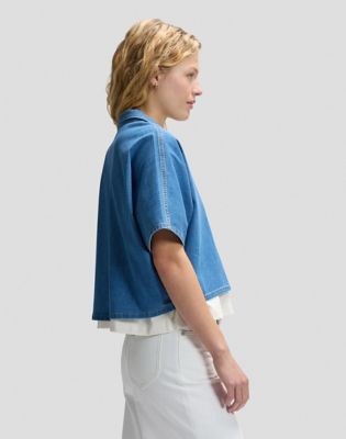 Relaxed Lightweight Resort Shirt in Dye Star
