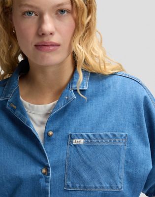 Relaxed Lightweight Resort Shirt in Dye Star