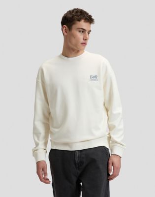 Workwear Essential Relaxed Crew in Natural