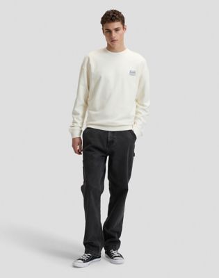 Workwear Essential Relaxed Crew in Natural