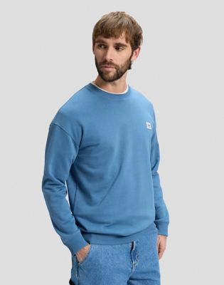 Workwear Relaxed Sweatshirt in Work Blue