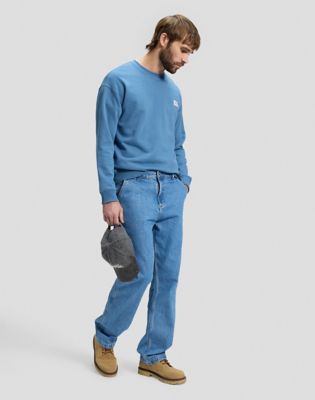 Workwear Relaxed Sweatshirt in Work Blue