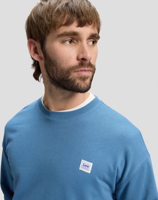 Workwear Relaxed Sweatshirt in Work Blue