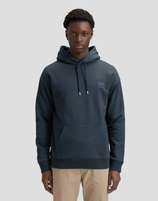 Workwear Relaxed Essential Hoodie in Rebel Navy