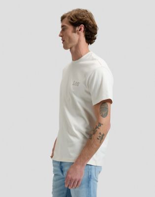 Workwear Relaxed Work For It Tee in Natural