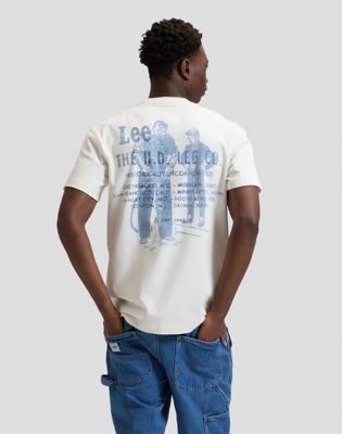 Workwear Relaxed Worker Tee in Natural
