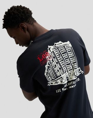 Workwear Relaxed Building Tee in Rebel Navy
