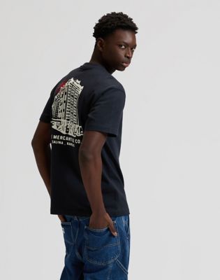 Lee Workwear Relaxed Building Tee Rebel Navy, Lee