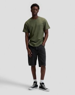 Workwear Essential Relaxed Tee in Oak Moss