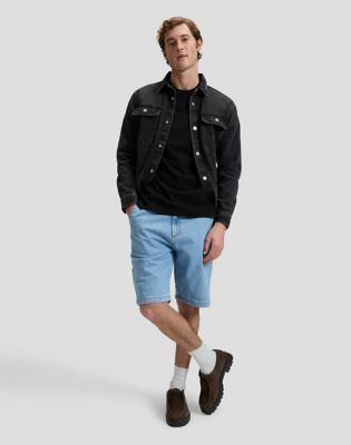 Workwear Soul Relaxed Tee in Black
