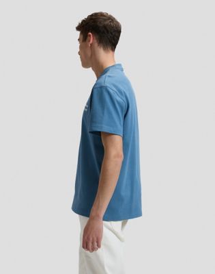 Workwear Soul Relaxed Tee in Work Blue
