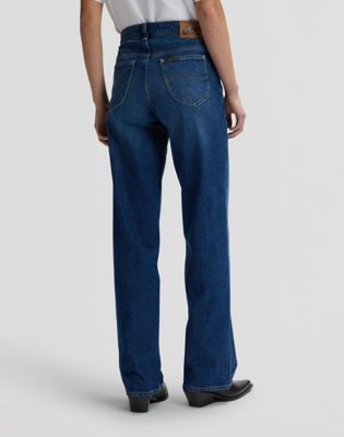 Lee Rider Loose Straight Jean Navy Cast, Lee