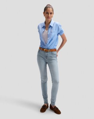 Scarlett High Skinny Jean in Rodeo Ride