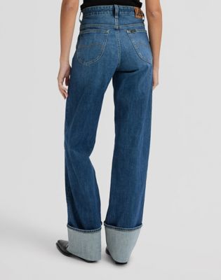Rider Loose Straight Selvedge Denim Jean in Richter
