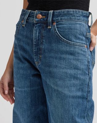 Rider Loose Straight Selvedge Denim Jean in Richter