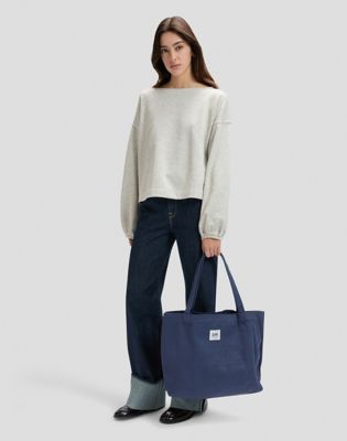 Workwear Beach Tote:Academy Blue:OS alternative view 2