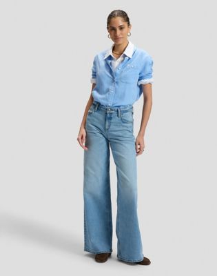 Hope Mid Rise Baggy Jean in On The Money