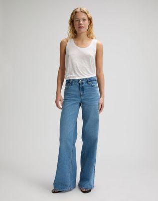 Lee Hope Mid Rise Baggy Jean Tinted Blue, Lee