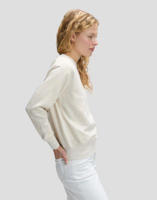 Lee Dames Crew SWS Sweatshirt, Foggy Gray, S