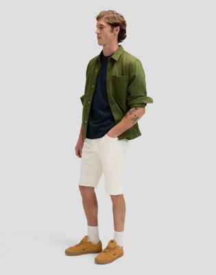Regular 5 Pocket Short in White