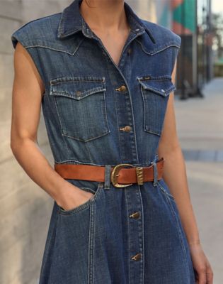Regular Western Maxi Dress in Dark Magic