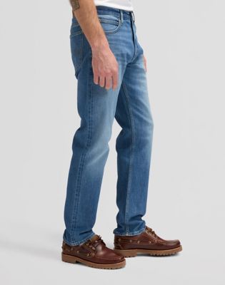 David Regular Tapered Selvedge Denim Jean in Blue Force