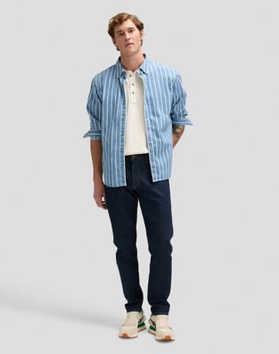David Regular Tapered Selvedge Denim Jean in Xion