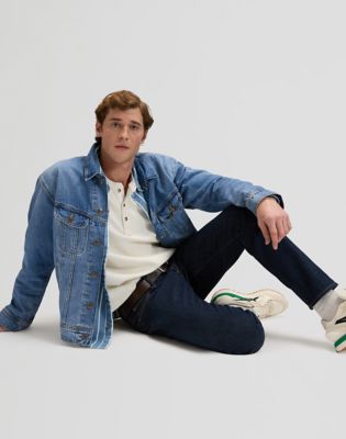 David Regular Tapered Selvedge Jean in Xion