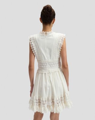 Regular Bohemian Dress in Bright White