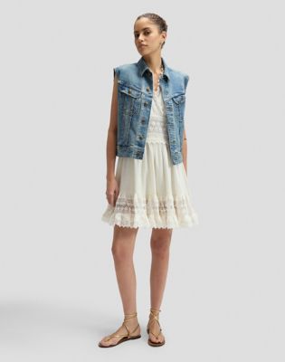 Regular Bohemian Dress in Bright White