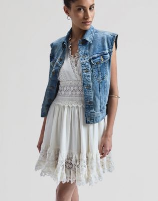Regular Bohemian Dress in Bright White