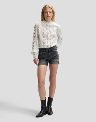 Regular Bohemian Blouse in Bright White