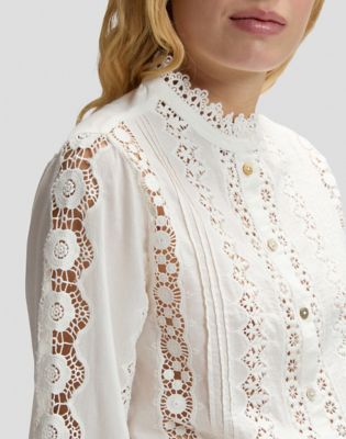 Regular Bohemian Blouse in Bright White
