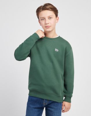 Badge Crew in Jungle Green