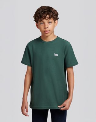 Twill Jersey Tee in Jungle Green