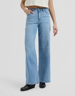 Stella Wide Leg Jean in Water Droplet