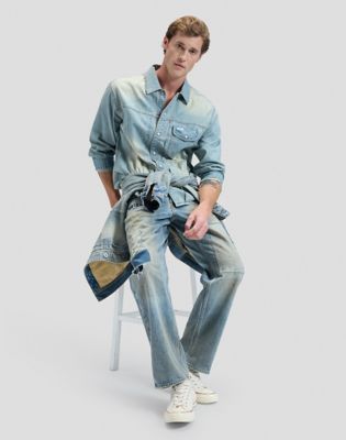 101 Plus Cowboy Jean in Light Shade
