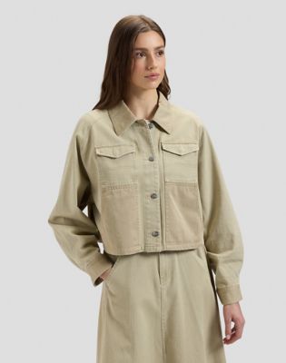 Worker Jacket in Khaki
