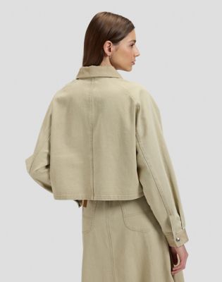 Worker Jacket in Khaki