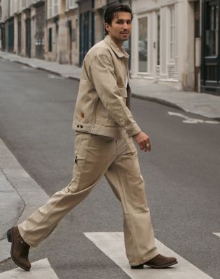 Panelled Carpenter in Khaki