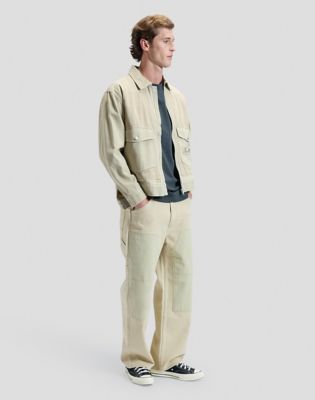Panelled Carpenter in Khaki