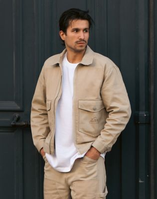 Utility Jacket in Khaki