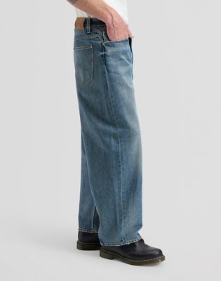 Barrel Jean in Mid Shade