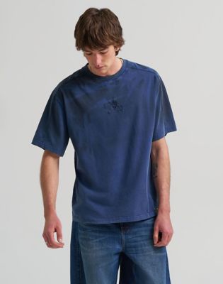 Lee x Feng Chen Wang Tee in Navy