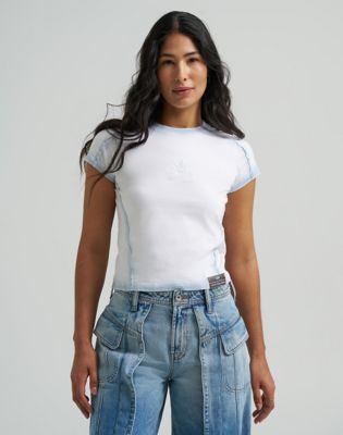 Lee x Feng Chen Wang Baby Tee in White