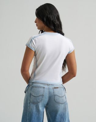Lee x Feng Chen Wang Baby Tee in White