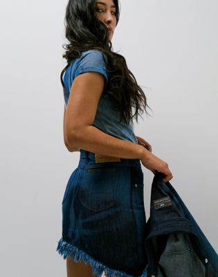 Lee x Feng Chen Wang Skirt in Dark Worn