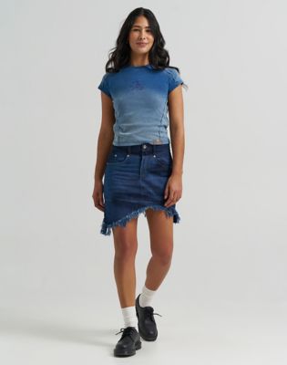 Lee x Feng Chen Wang Skirt in Dark Worn