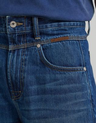 Lee x Feng Chen Wang Barrel Jean in Dark Worn