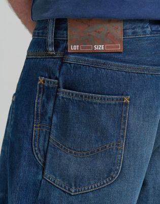 Lee x Feng Chen Wang Barrel Jean in Dark Worn